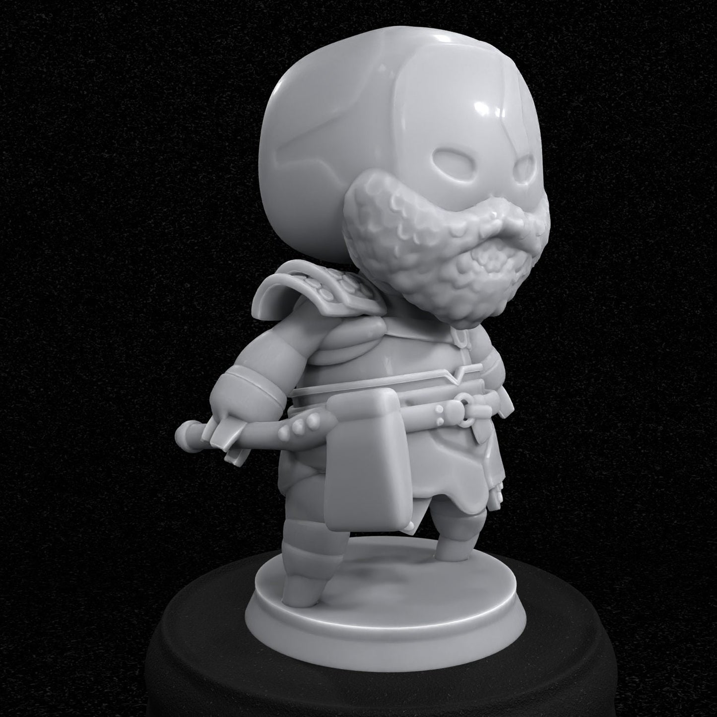 Kratos Inspired Figurine 75mm