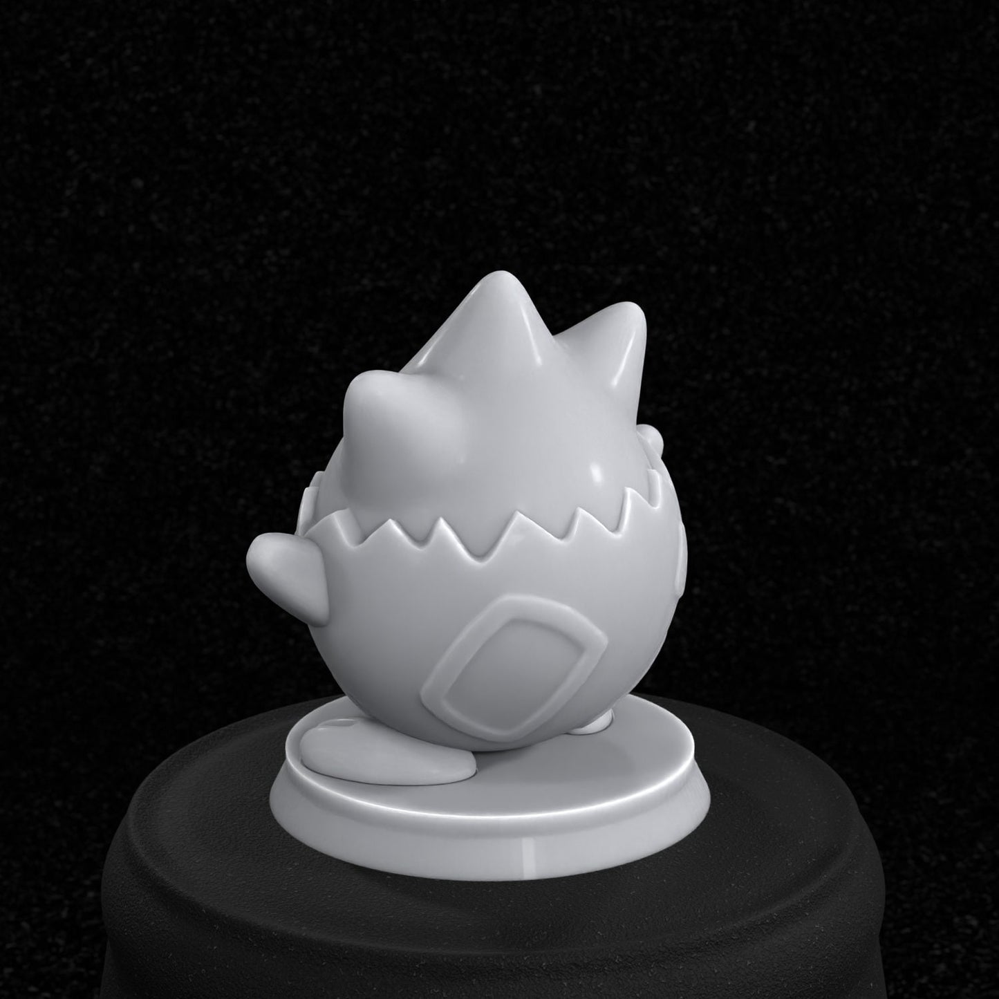 Togepi Inspired Figurine 30mm