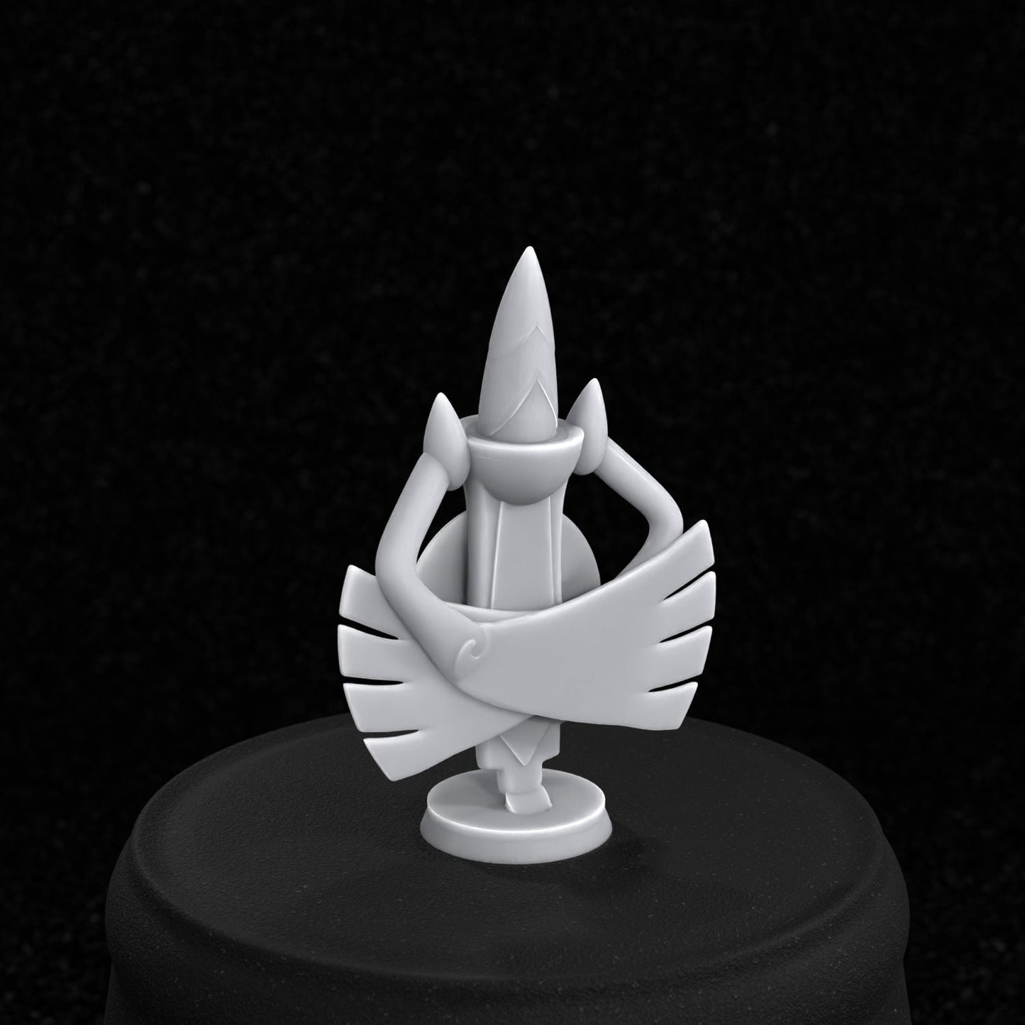 Aegislash Inspired Figurine 40mm