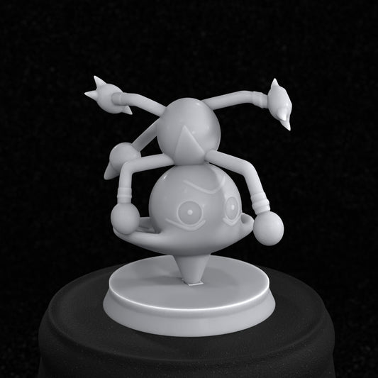 Hitmontop Inspired Figurine 30mm