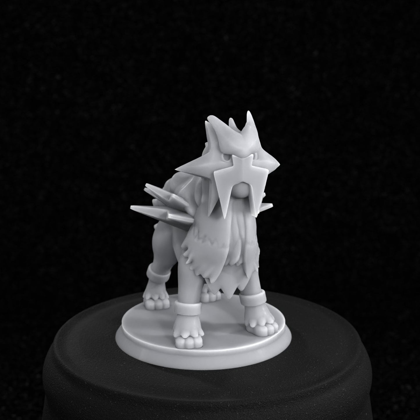 Entei inspired Figurine 35mm