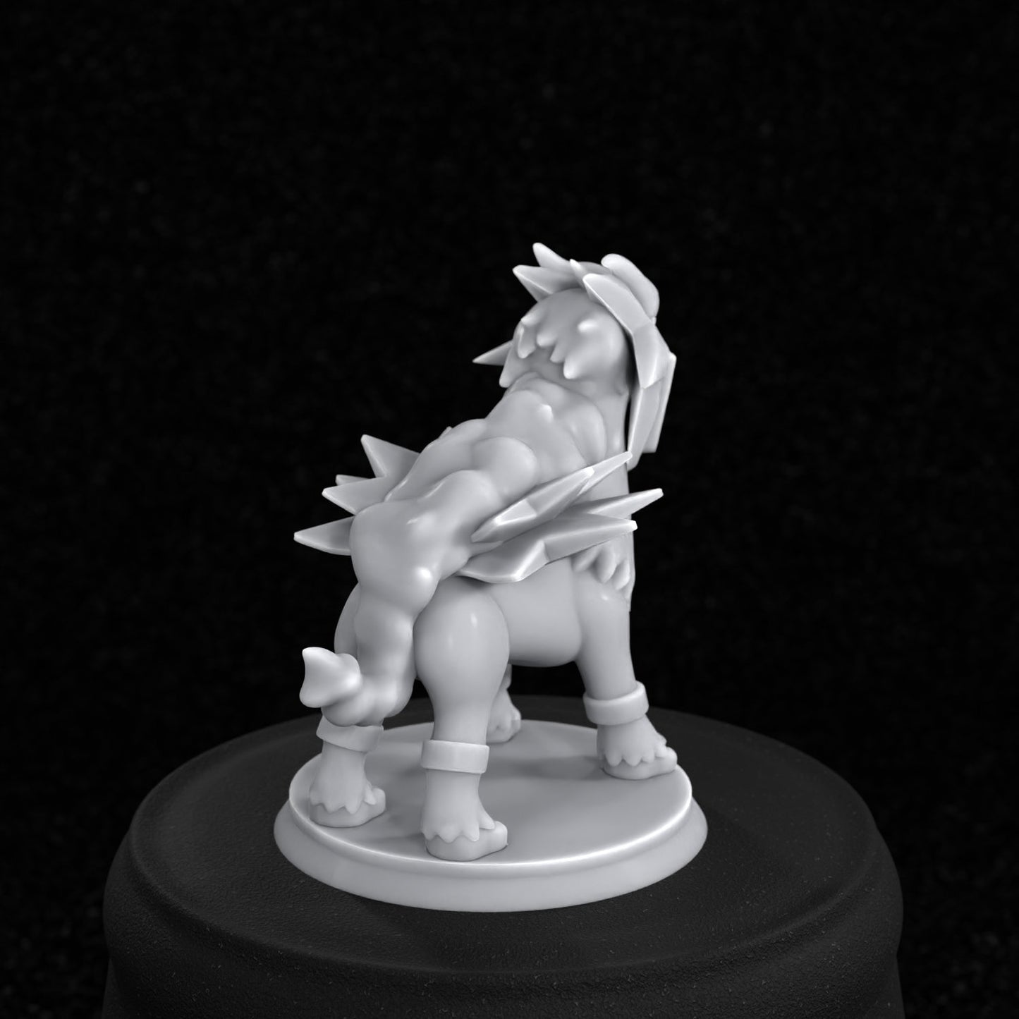 Entei inspired Figurine 35mm