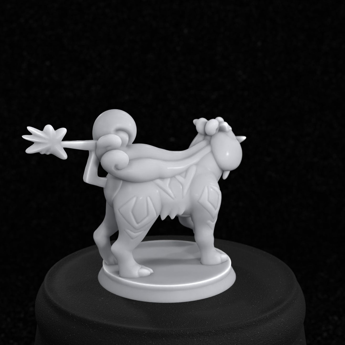 Raikou Inspired Figurine 35mm