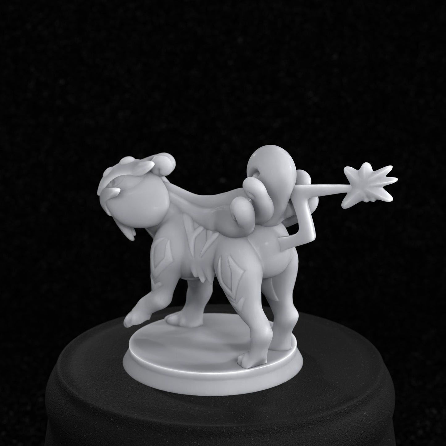 Raikou Inspired Figurine 35mm