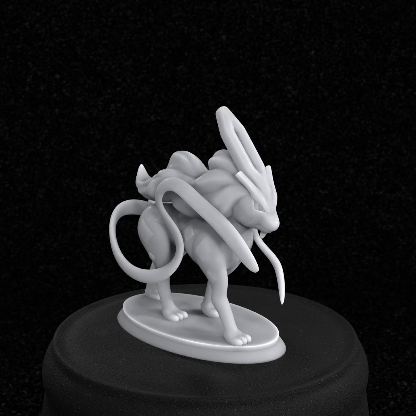 Suicune Inspired Figurine 40mm