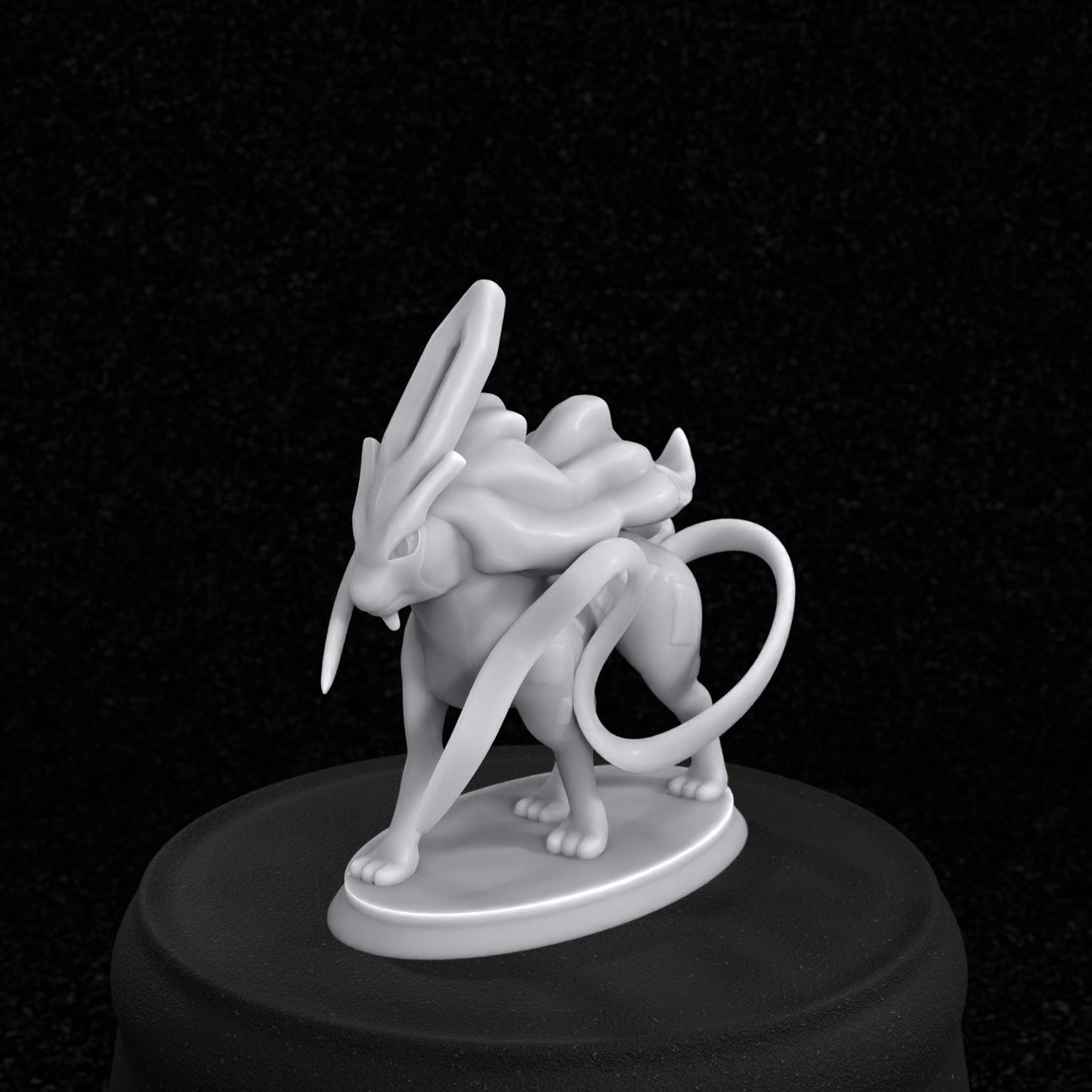 Suicune Inspired Figurine 40mm