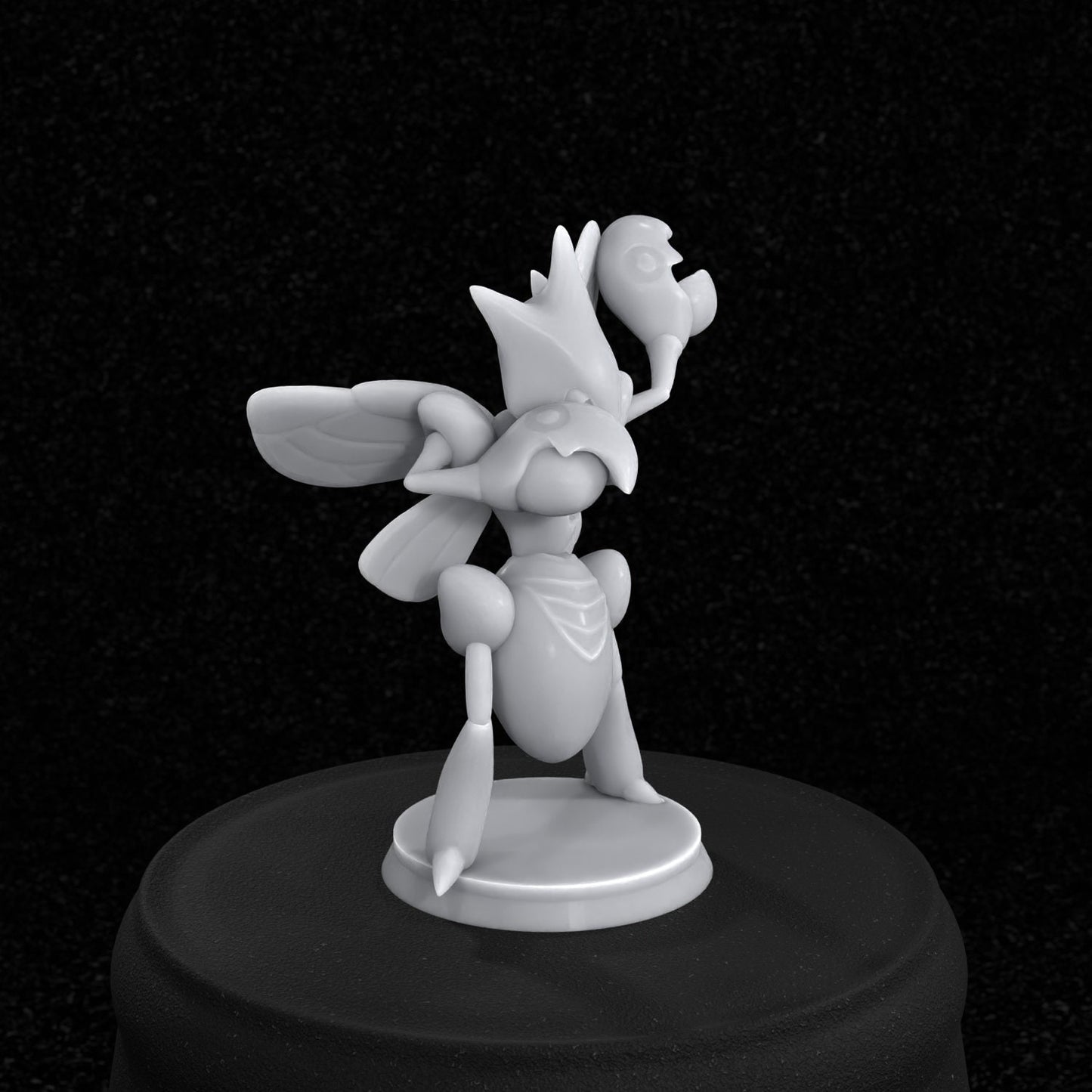 Scizor Inspired Figurine 40mm