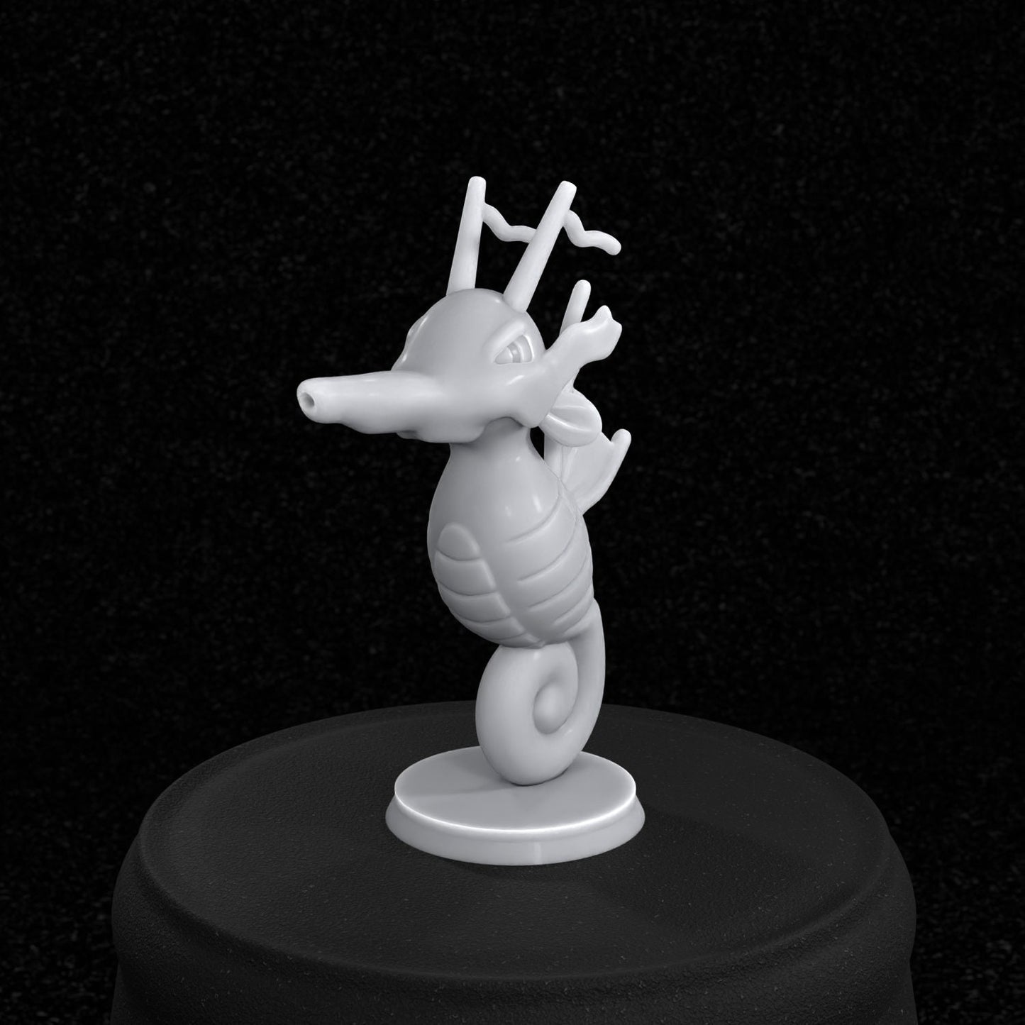 Kingdra Inspired figurine 35mm