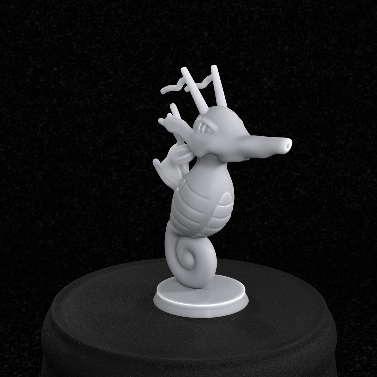 Kingdra Inspired figurine 35mm