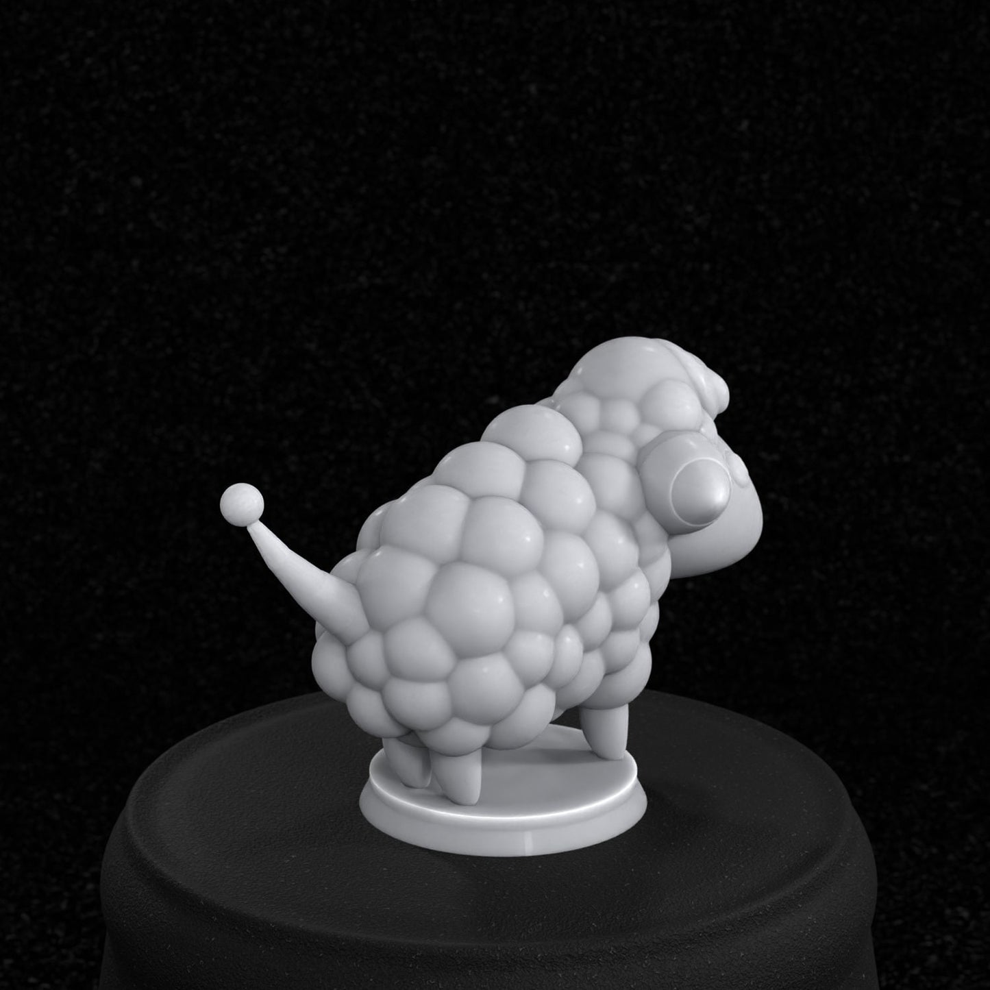 Mareep Inspired Figurine 30mm