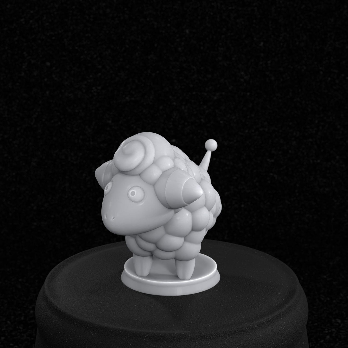 Mareep Inspired Figurine 30mm