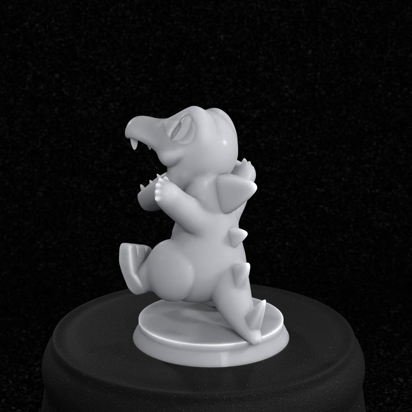 Totodile Inspired Figurine 35mm