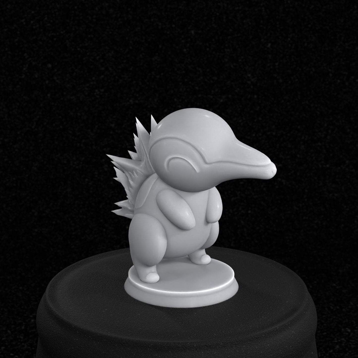 Cyndaquil Inspired Figurine 35mm