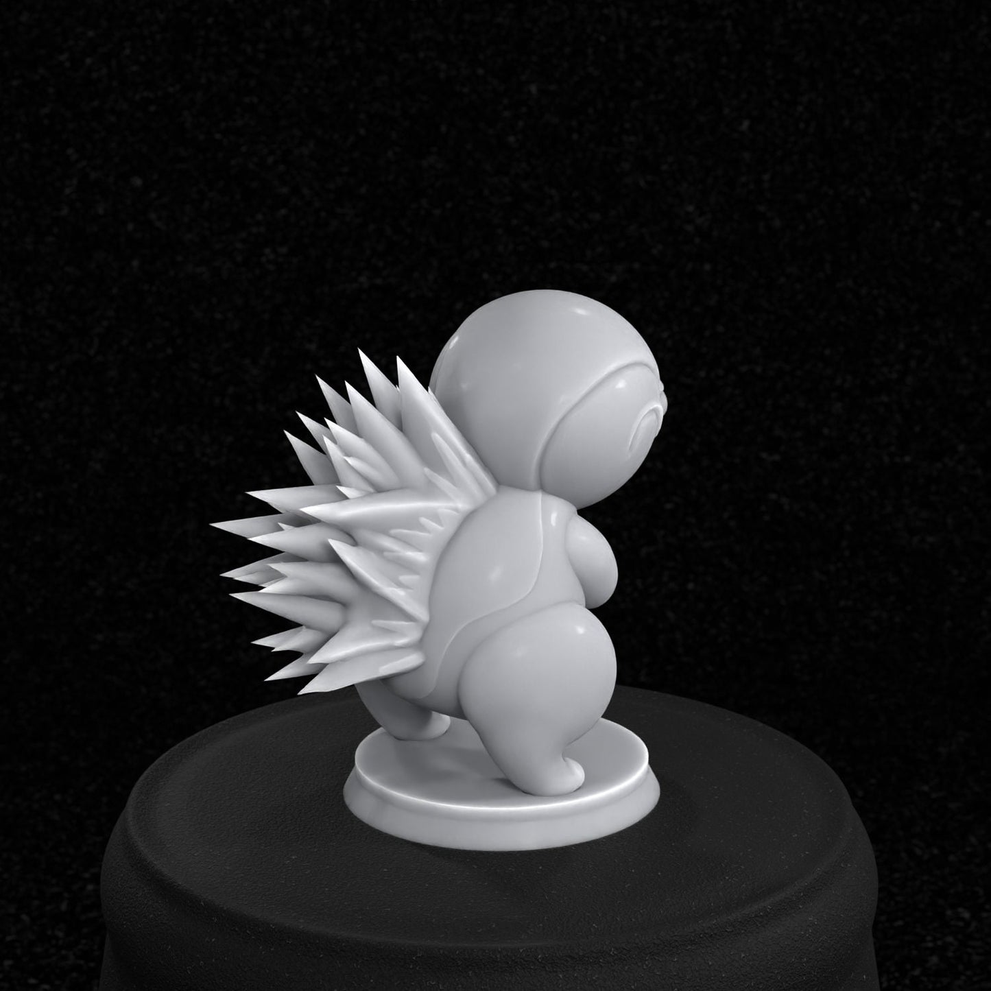 Cyndaquil Inspired Figurine 35mm