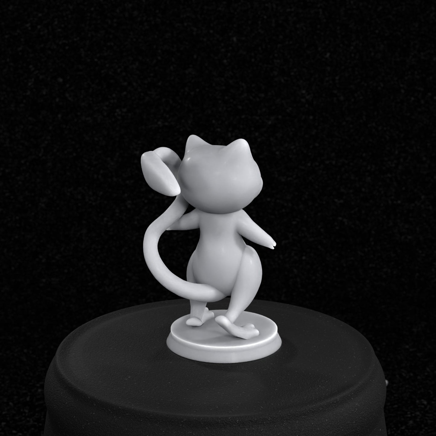 Mew Inspired Figurine 30mm