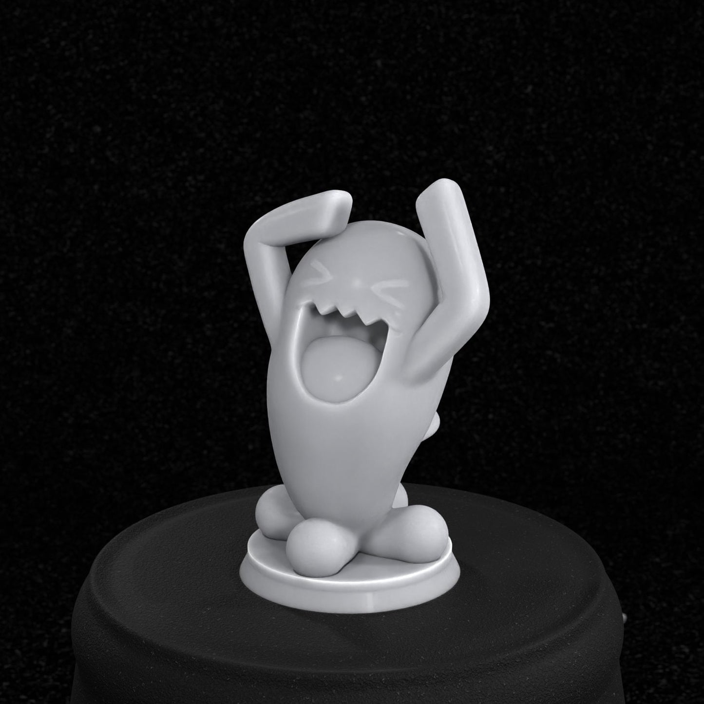 Wobbuffet Inspired Figurine 35mm