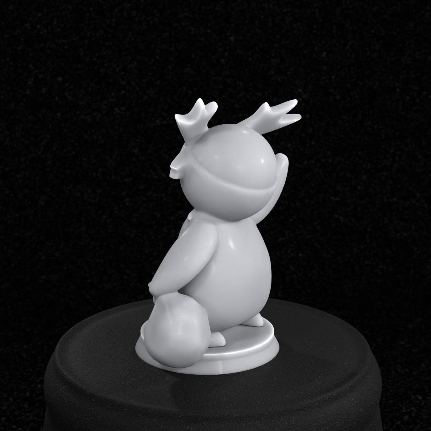 Delibird Inspired Figurine 35mm