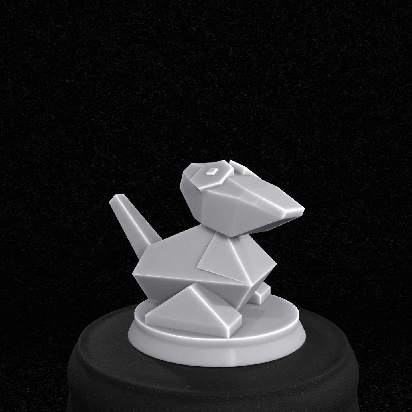 Porygon Inspired Figurine 30mm