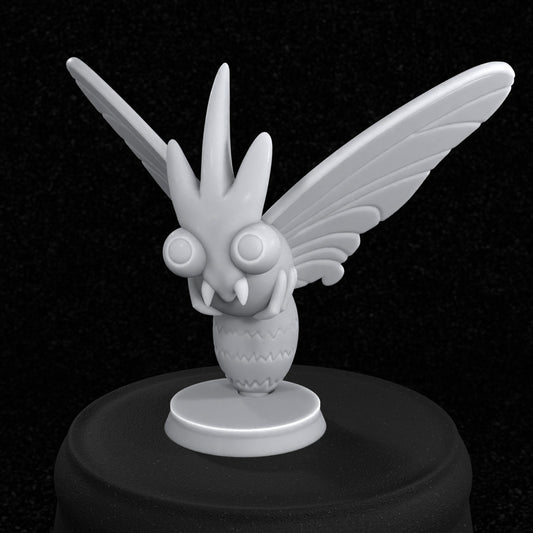 Venomoth Inspired Figurine 35mm