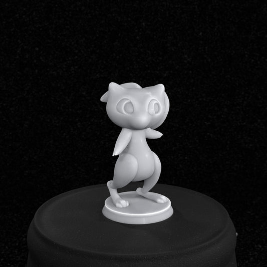 Mew Inspired Figurine 30mm