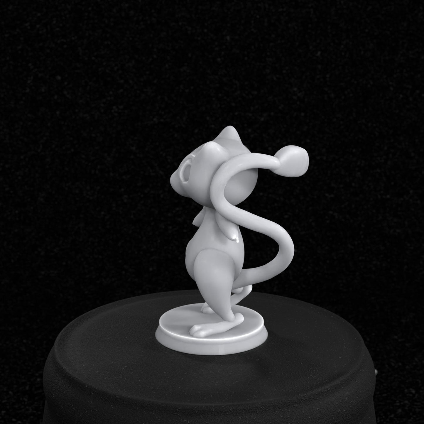 Mew Inspired Figurine 30mm