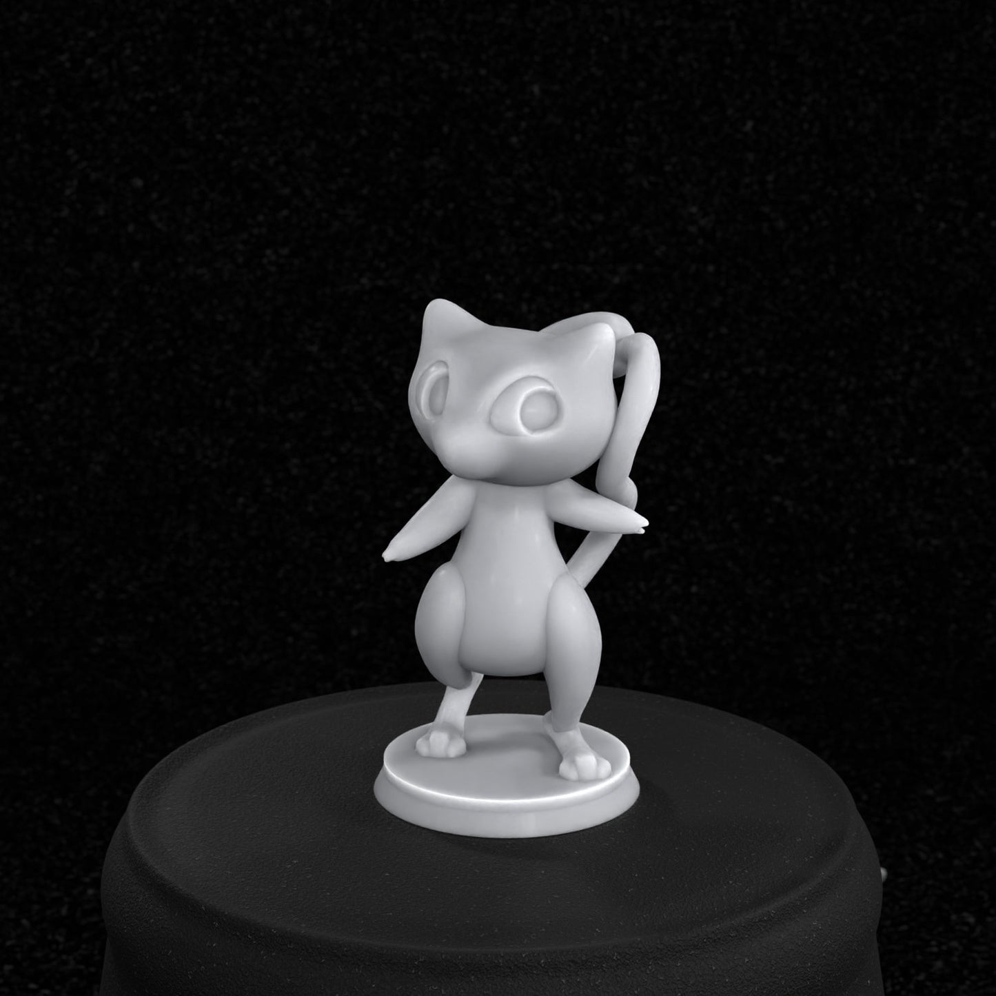 Mew Inspired Figurine 30mm