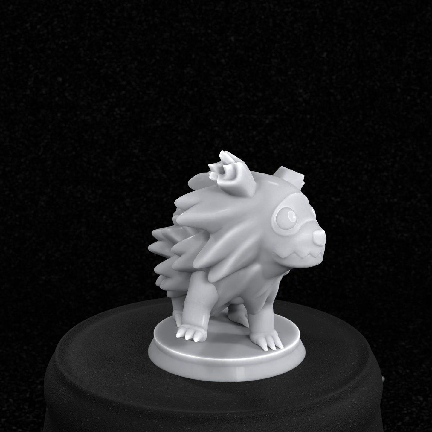 Zigzagoon Inspired Figurine 30mm