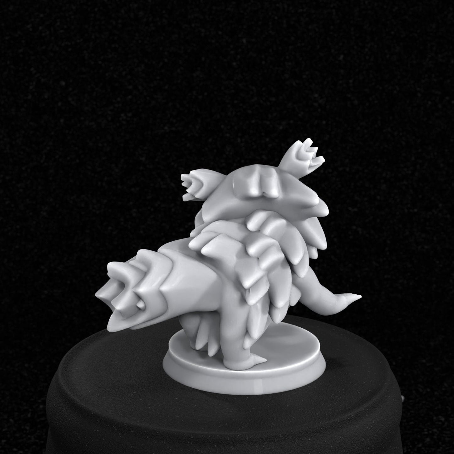 Zigzagoon Inspired Figurine 30mm