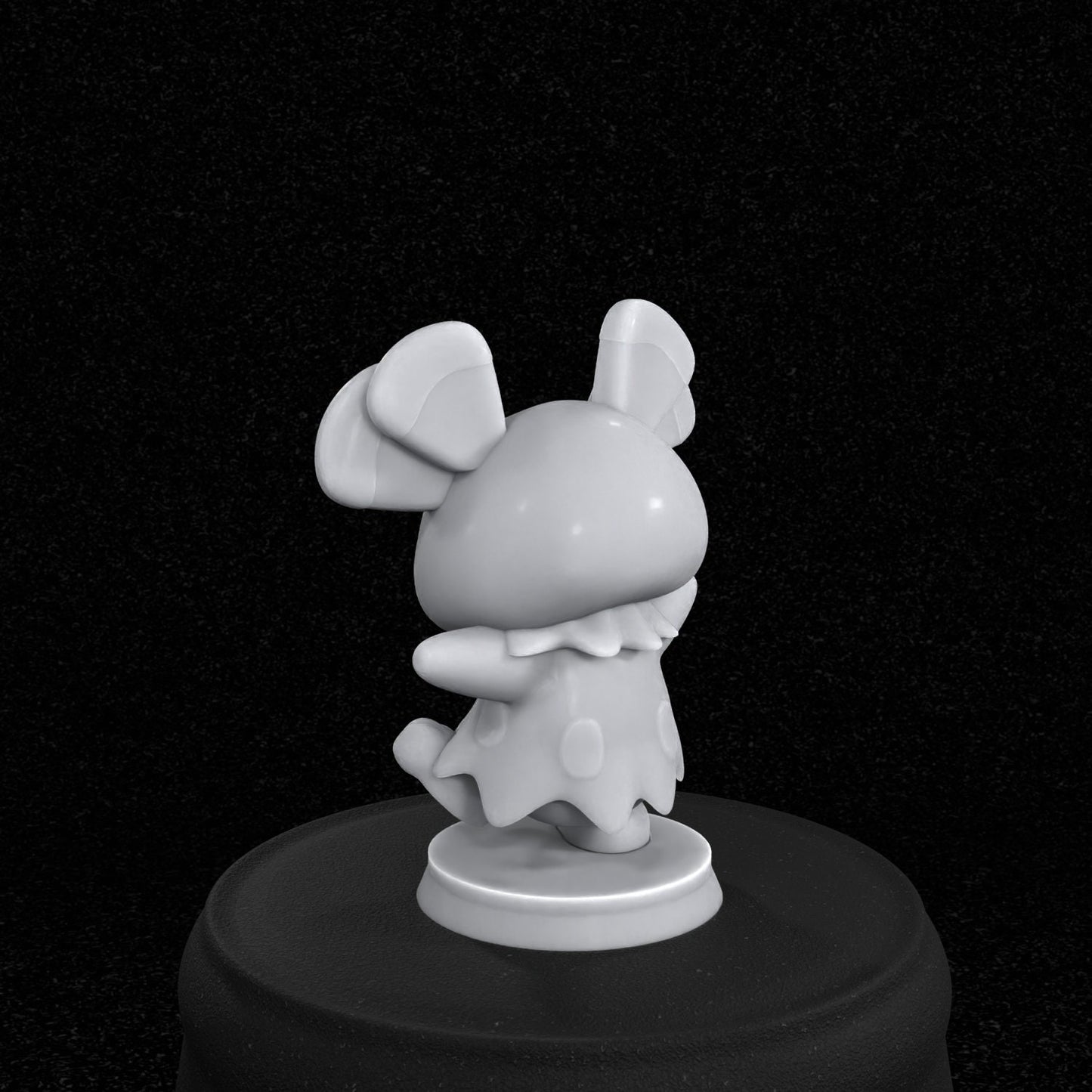 Snubbull Inspired Figurine 35mm