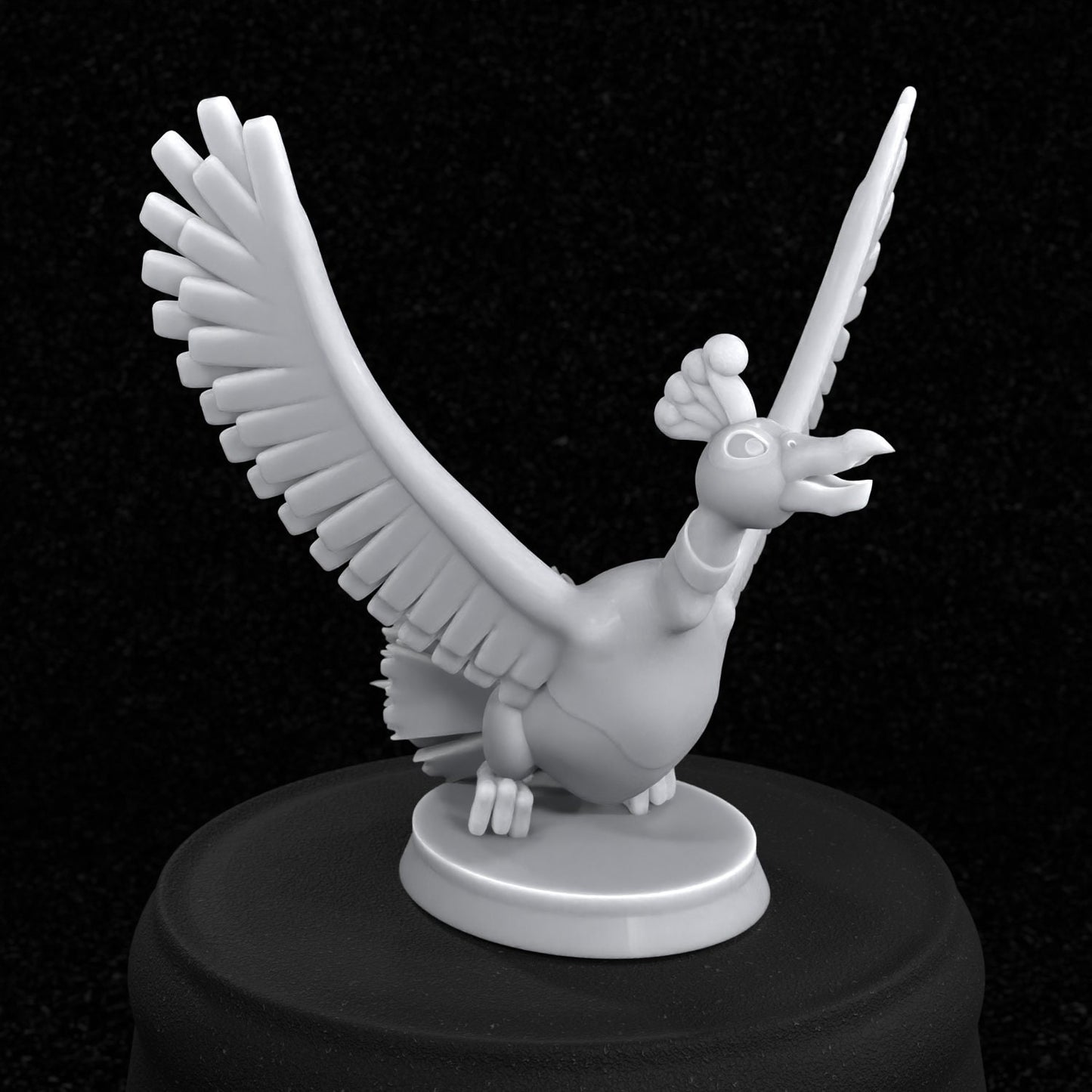 Ho-Oh Inspired Figurine 50mm