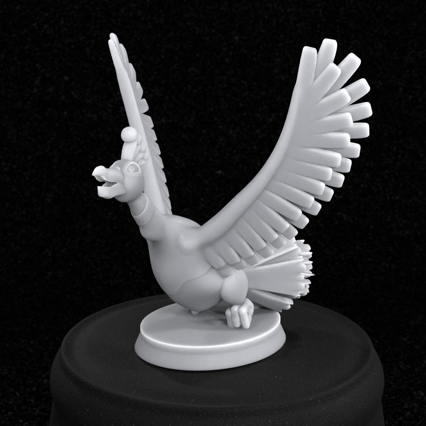 Ho-Oh Inspired Figurine 50mm