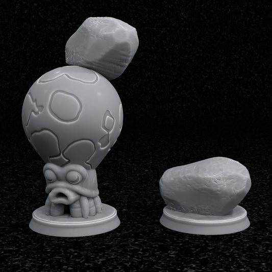 Rock Octorok Inspired Figurines Set 15mm-32mm