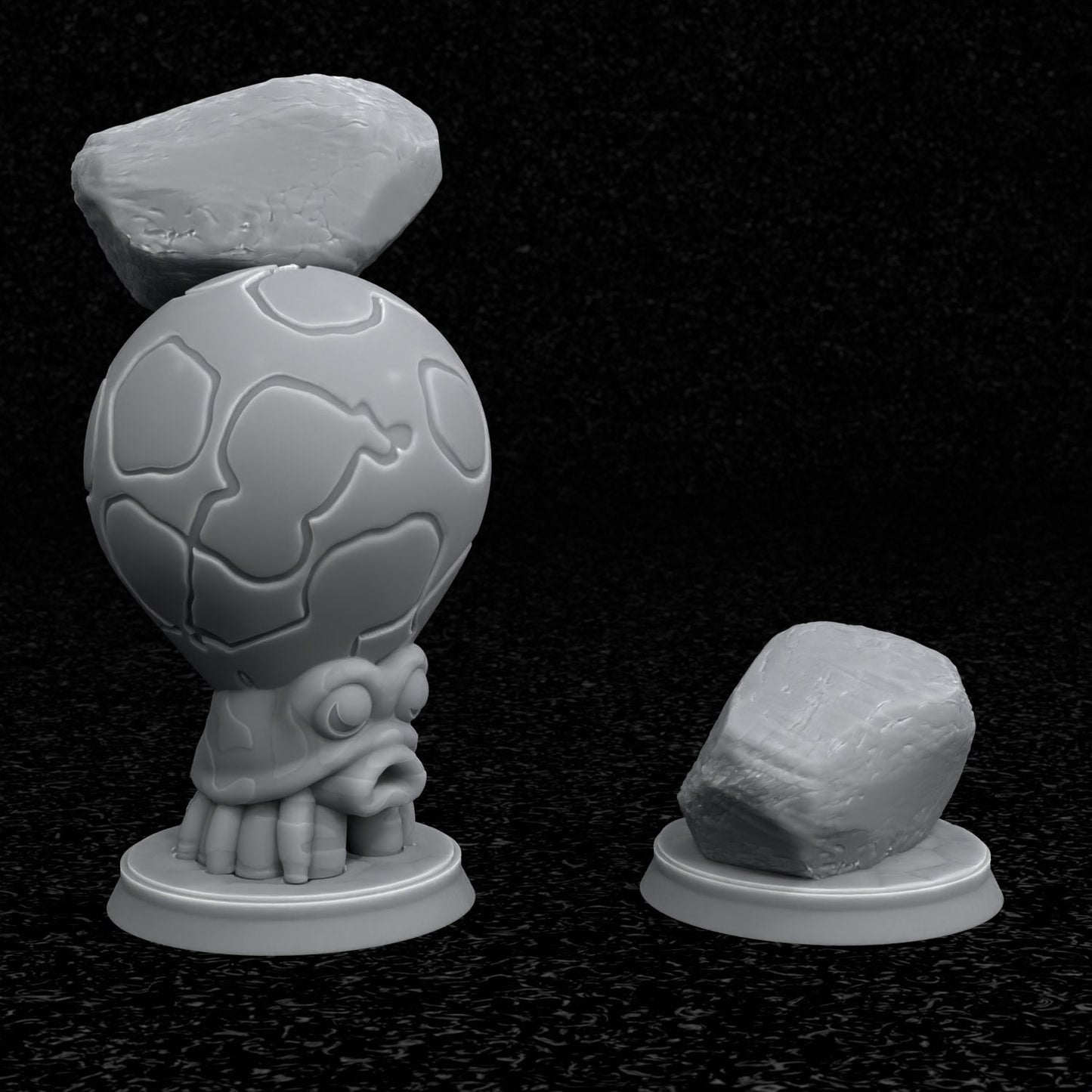 Rock Octorok Inspired Figurines Set 15mm-32mm