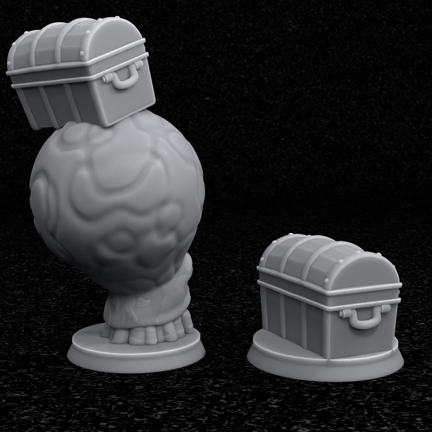 Treasure Octorok Inspired Figurine Set 15mm-32mm