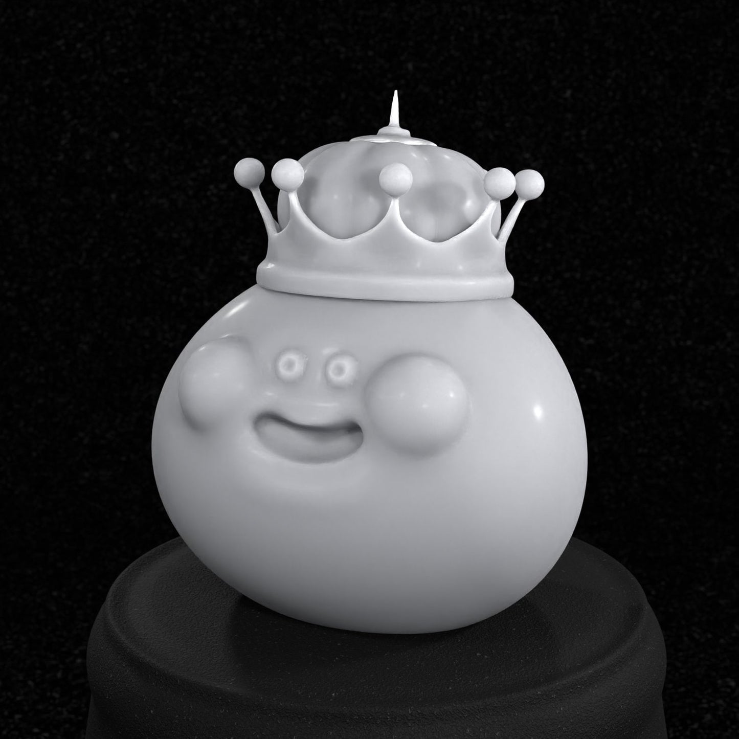 King Slime Inspired 65mm (dragon Quest Inspired)