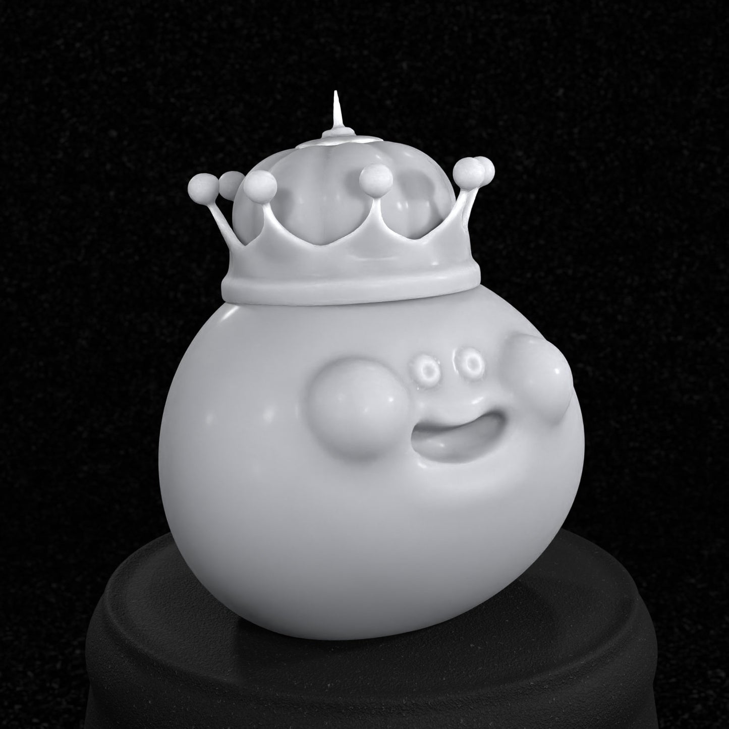 King Slime Inspired 65mm (dragon Quest Inspired)