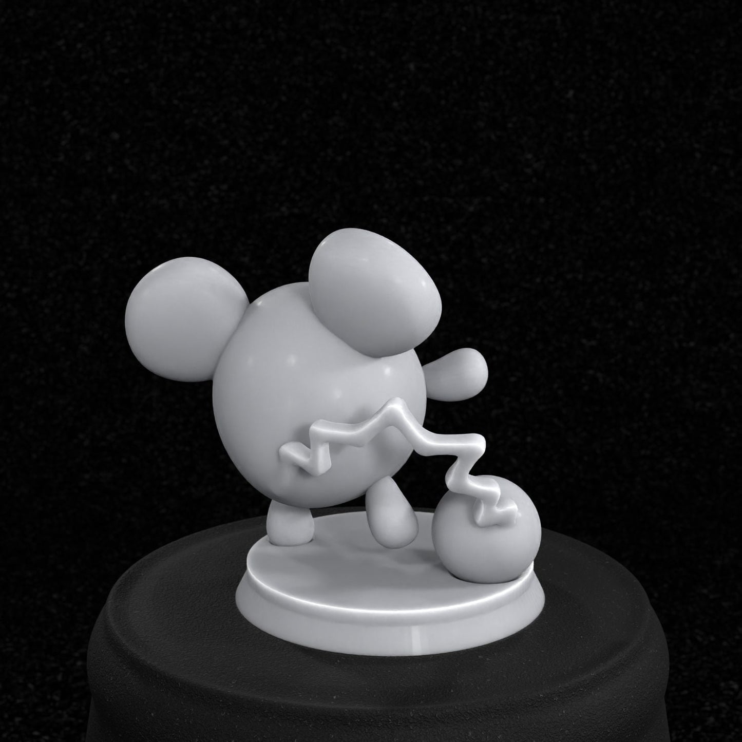 Marill Inspired Figurine 30mm