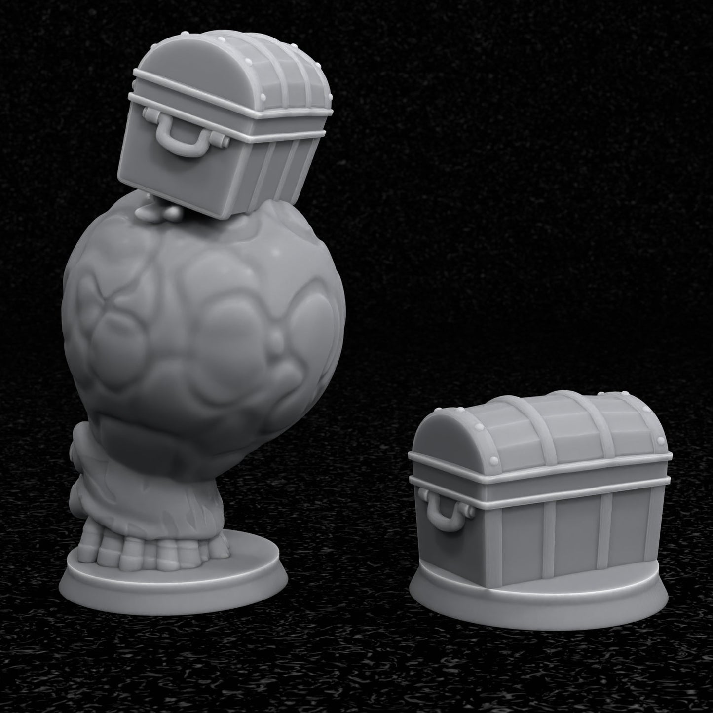 Treasure Octorok Inspired Figurine Set 15mm-32mm