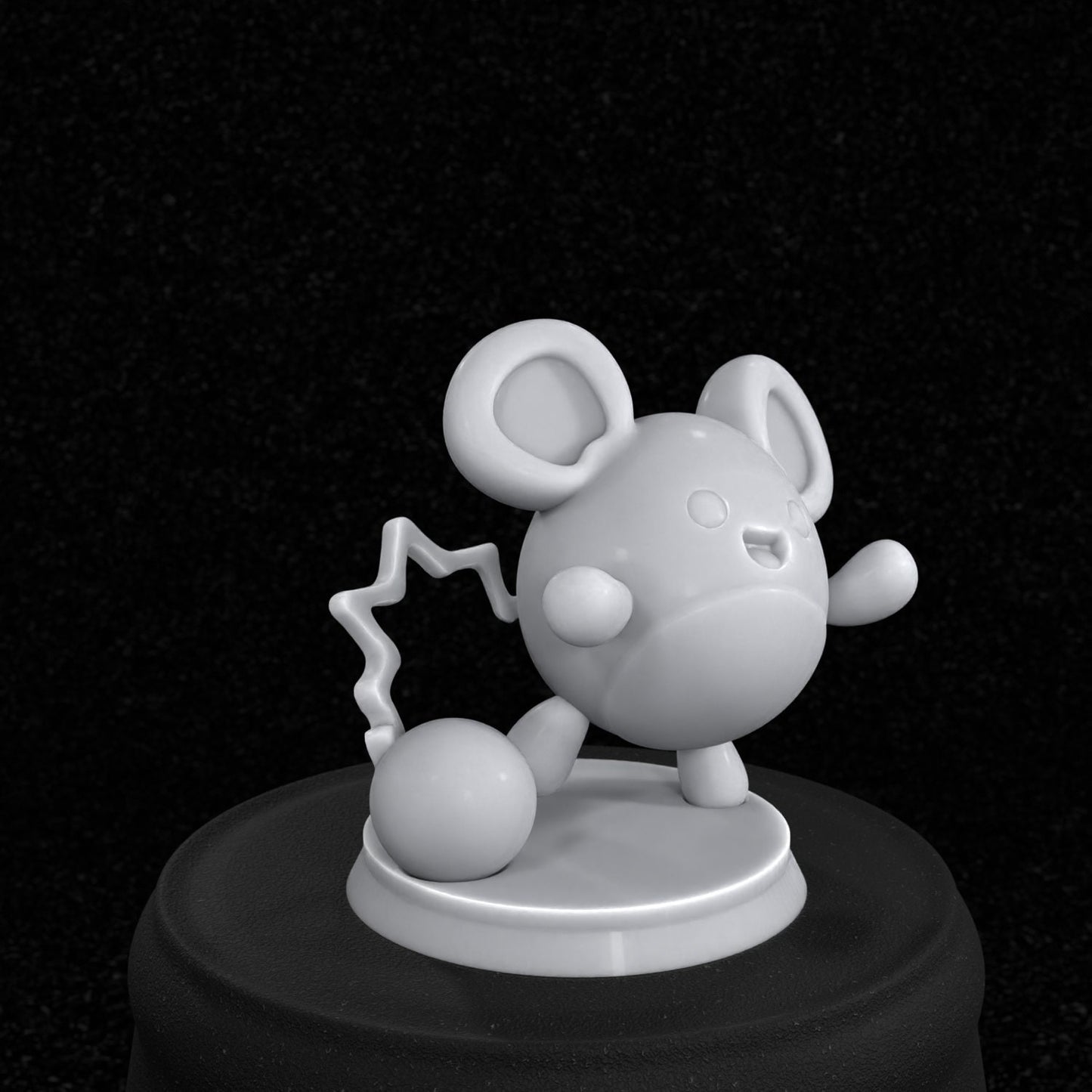 Marill Inspired Figurine 30mm