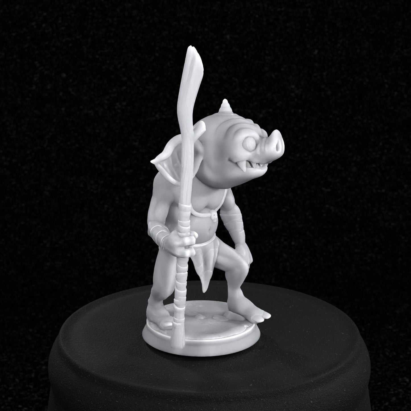 Bokoblin Inspired figurine (Boko Spear) 33mm