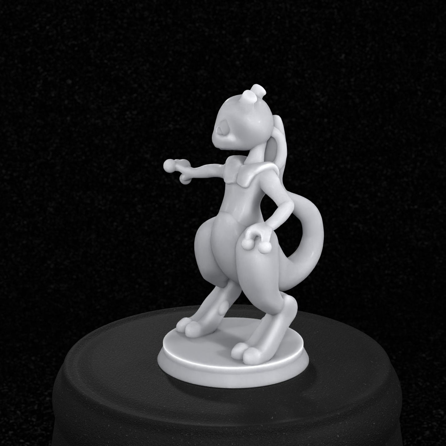 Mewtwo Inspired Figurine 40mm