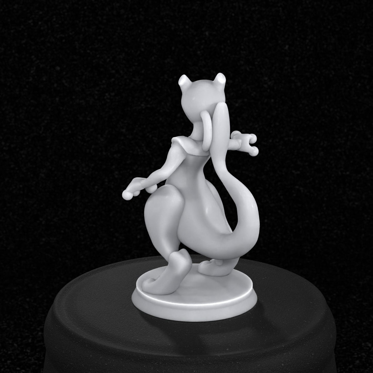 Mewtwo Inspired Figurine 40mm