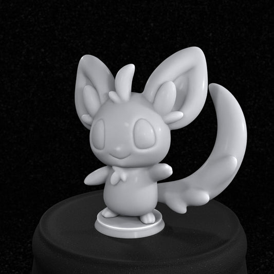 Minccino Inspired Figurine 30mm