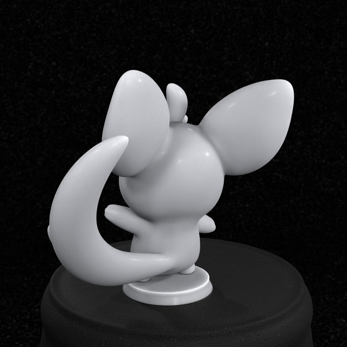 Minccino Inspired Figurine 30mm