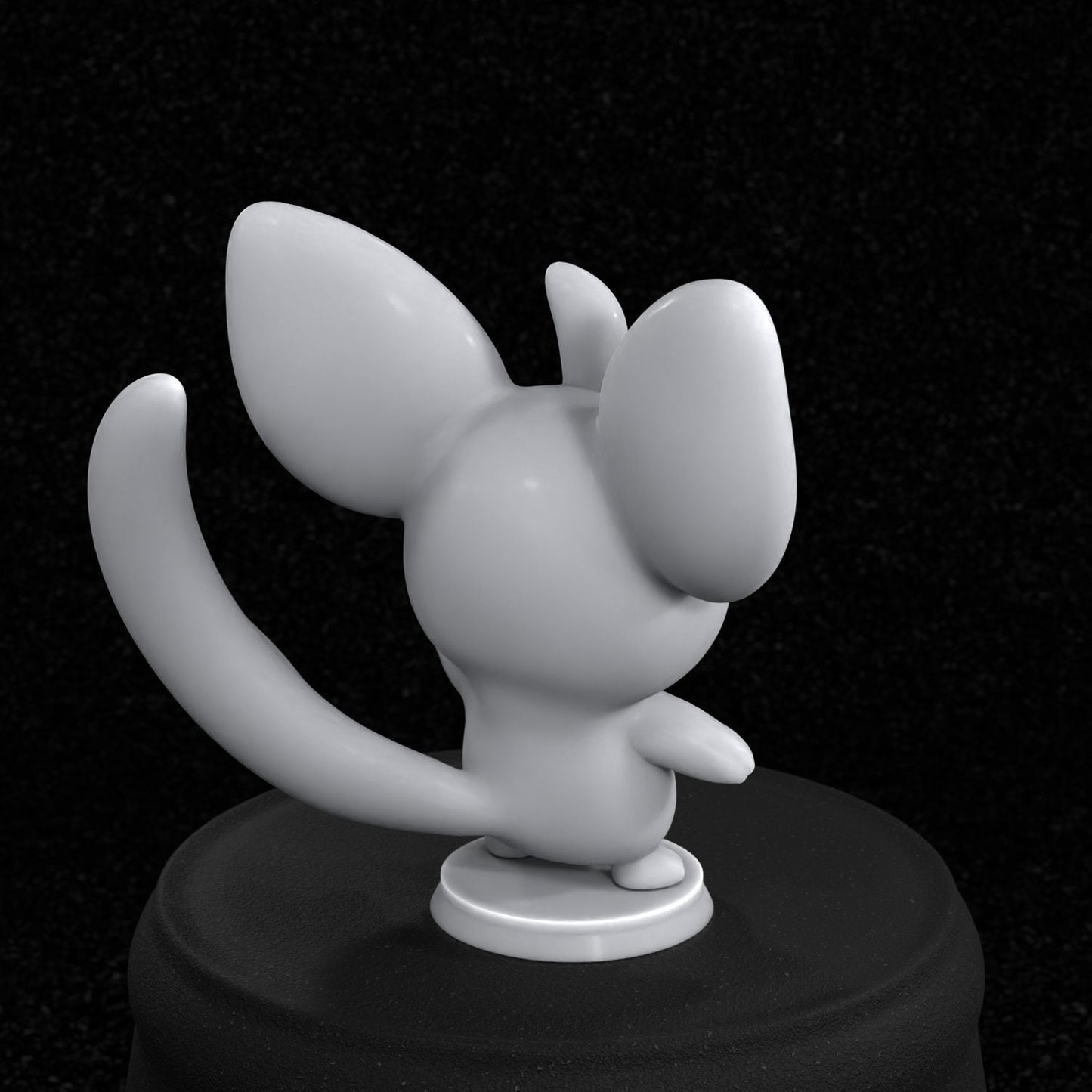 Minccino Inspired Figurine 30mm