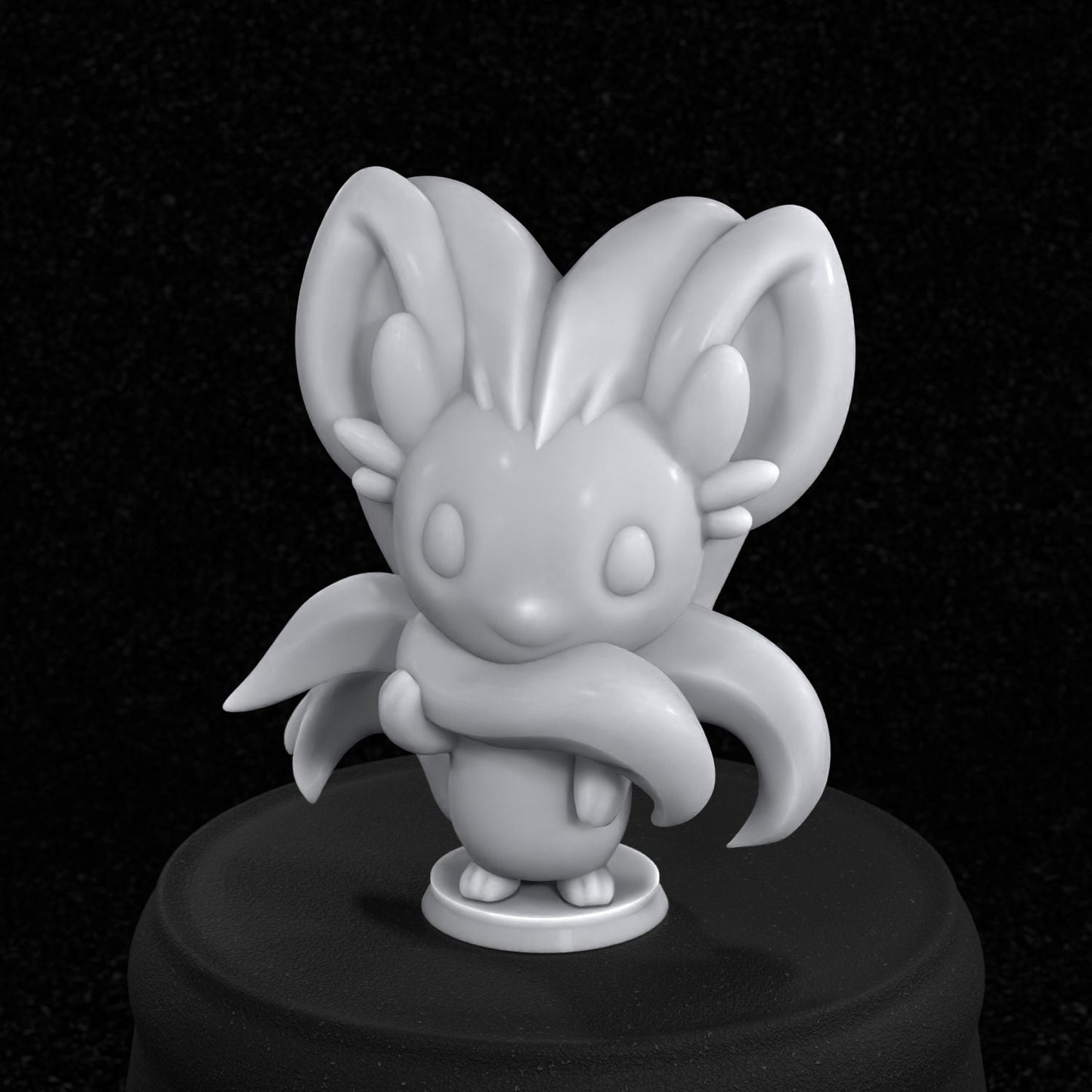 Cinccino Inspired Figurine 35mm