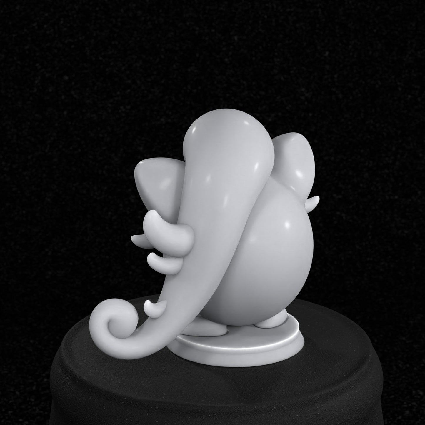 Scream Tail Inspired figurine 30mm