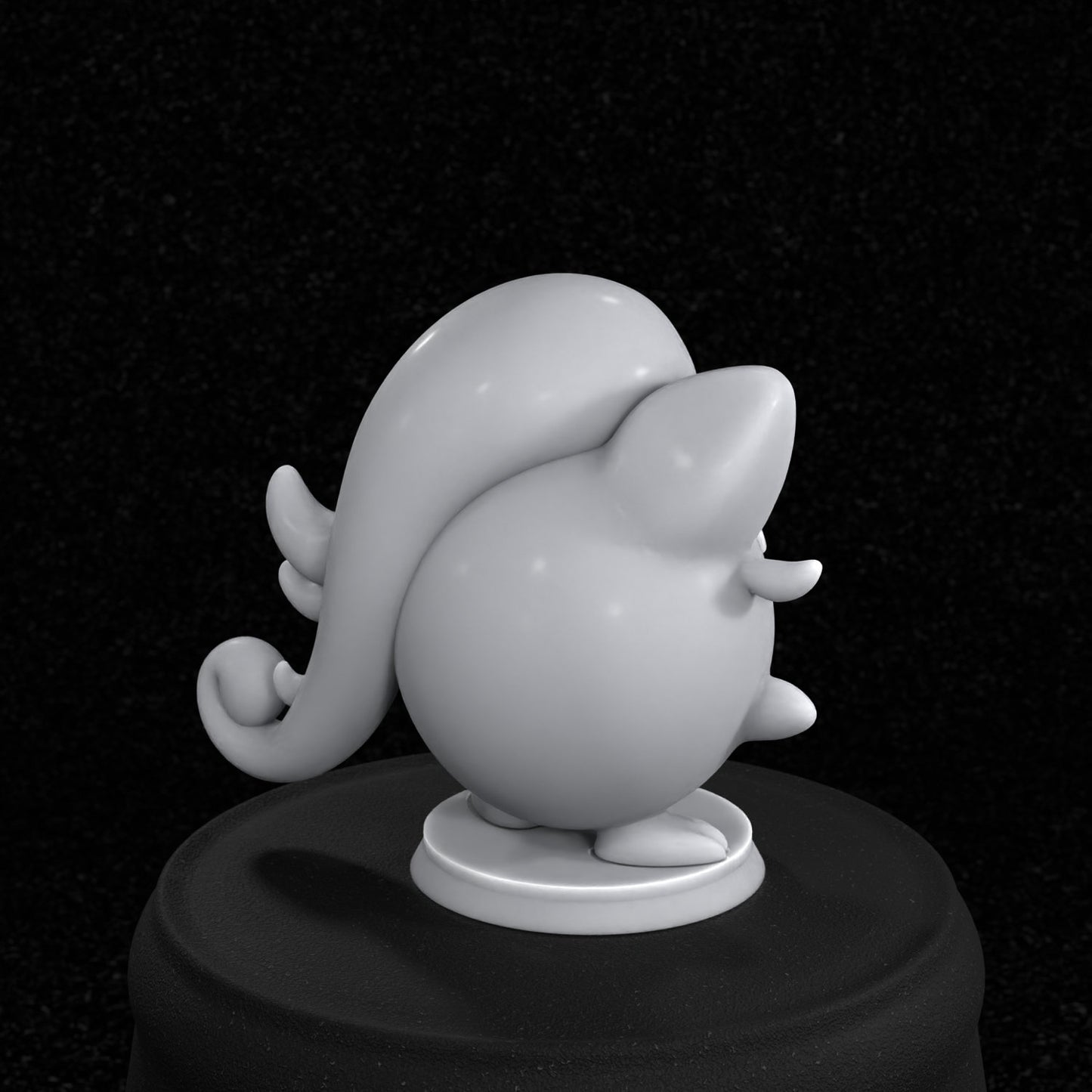 Scream Tail Inspired figurine 30mm